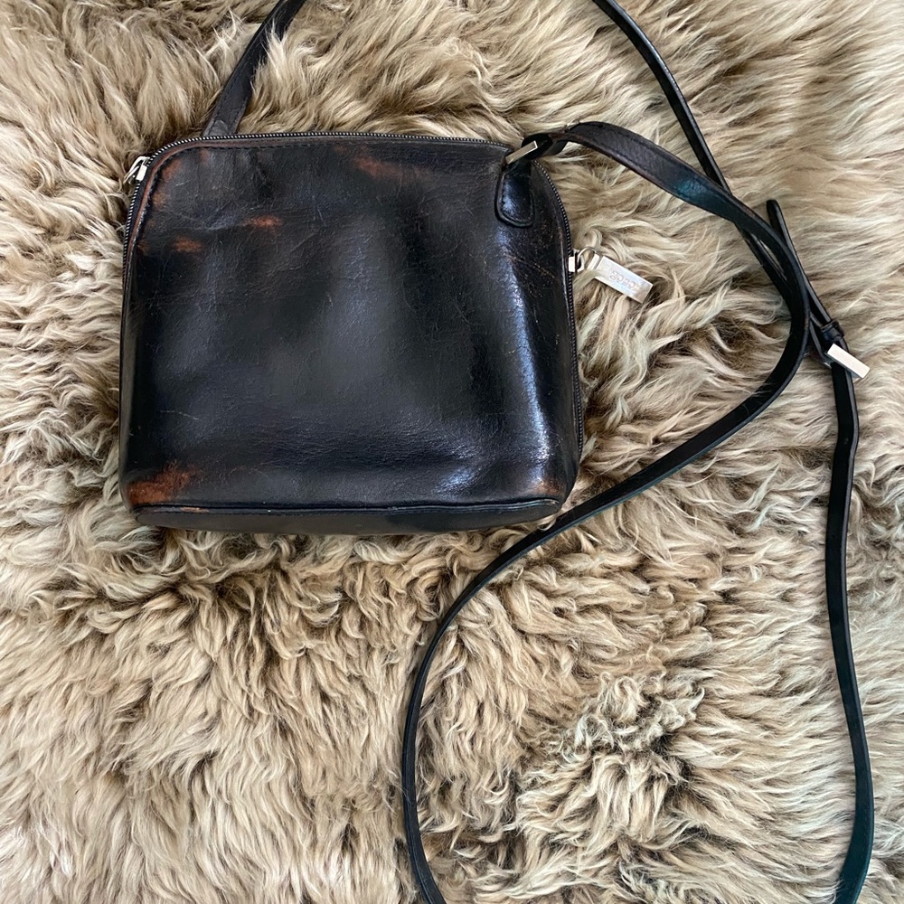 Hobo International Black Leather Crossbody